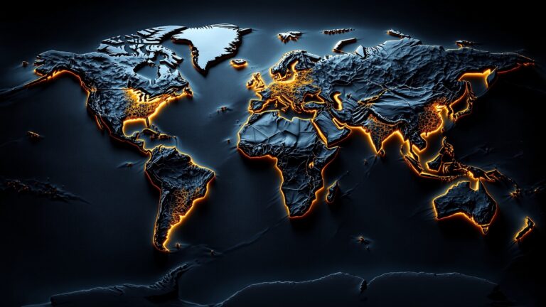 What Is a World Relief Map