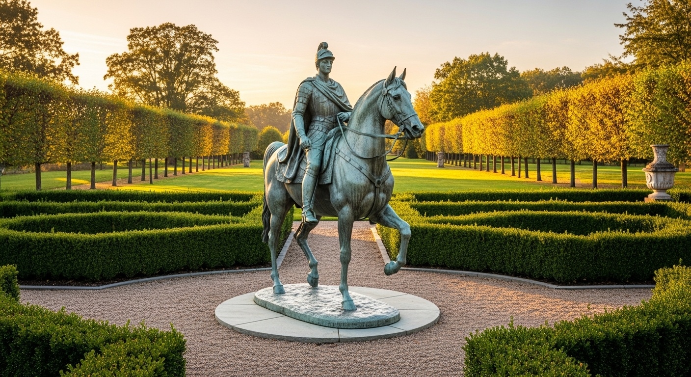 Equestrian statue