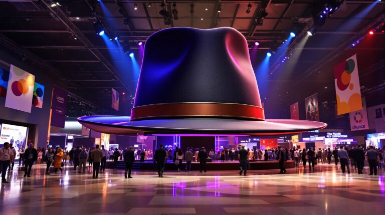 Giant Fedora Hat Prop