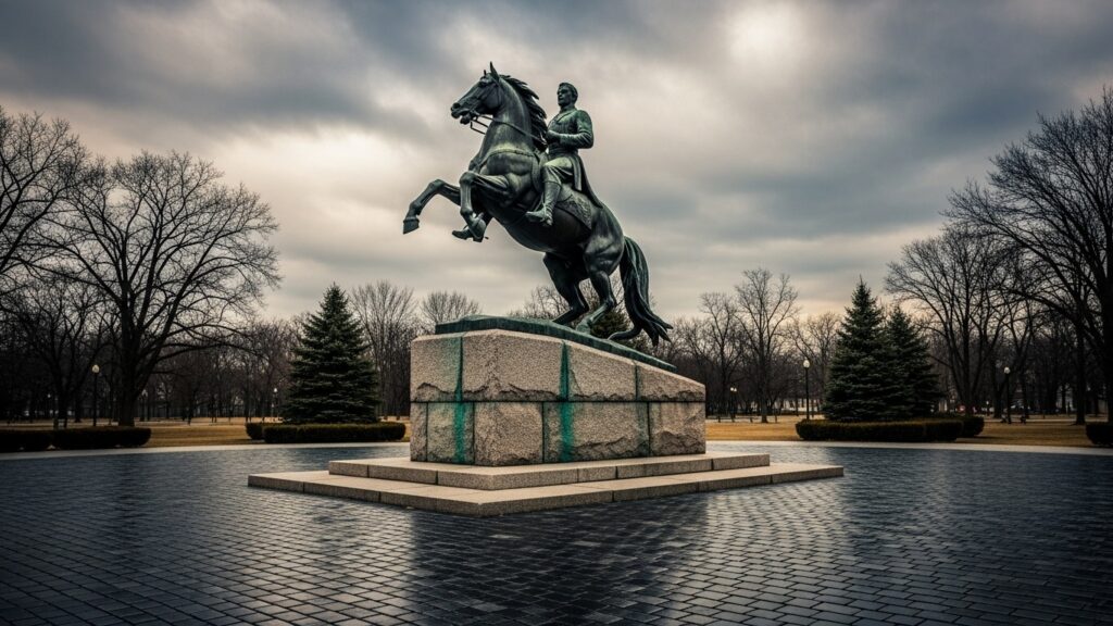 How Big Is An Equestrian Statue