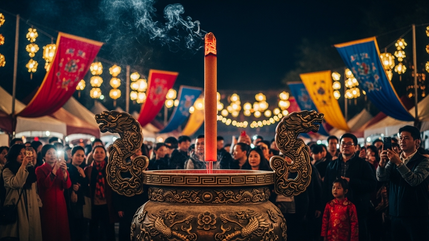 Giant Incense Stick Holder Prop