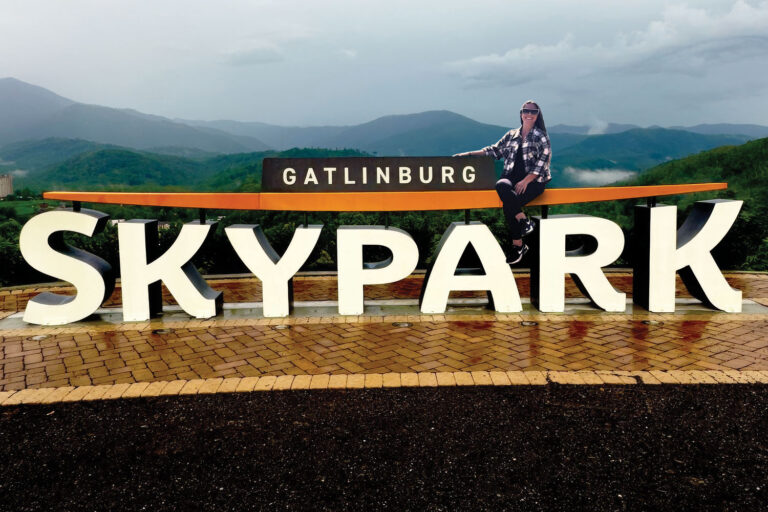 Gatlinburg SkyPark Metal Logo