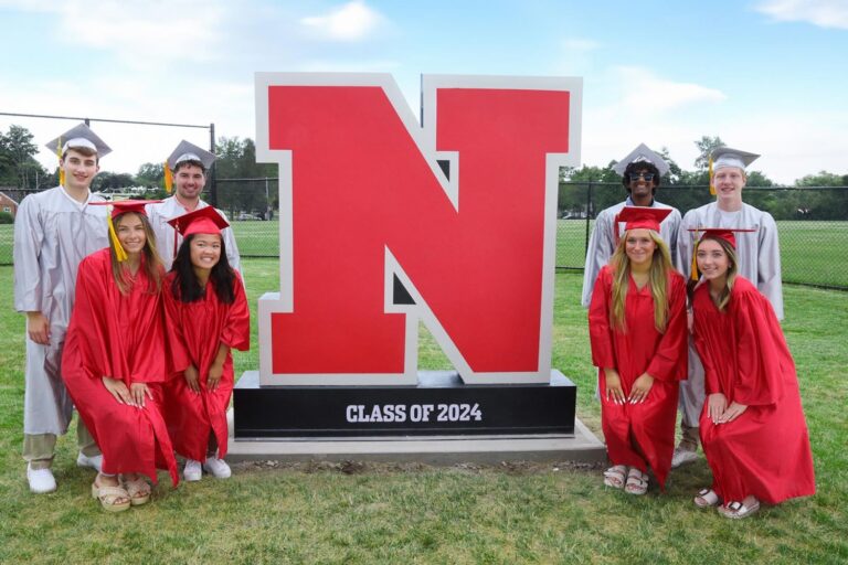 Large Metal Graduation Displays