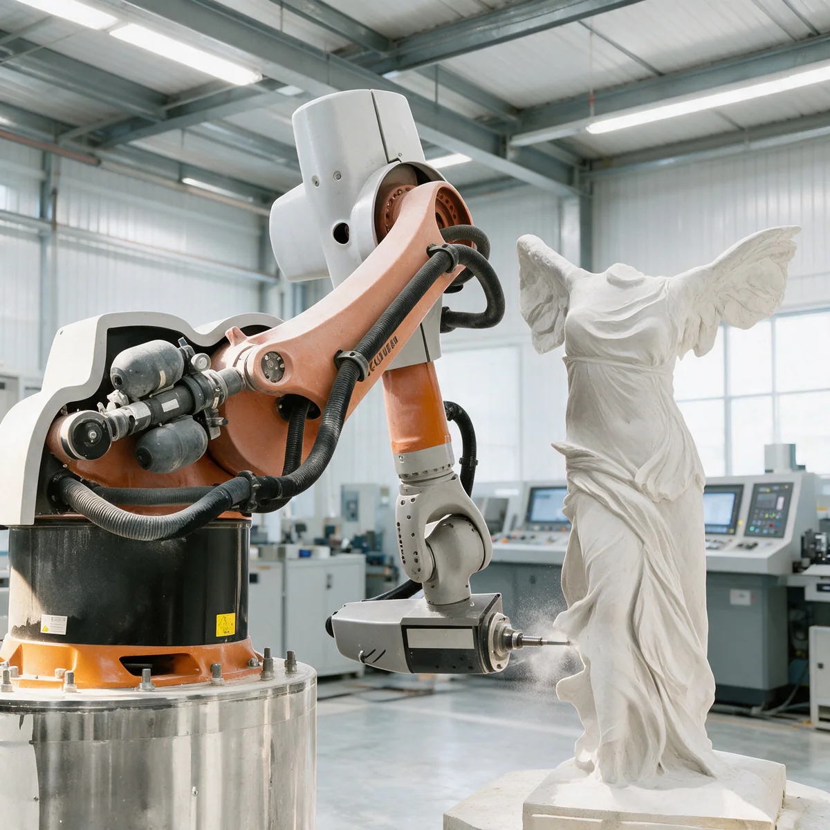 Robotic-Arm Milling
