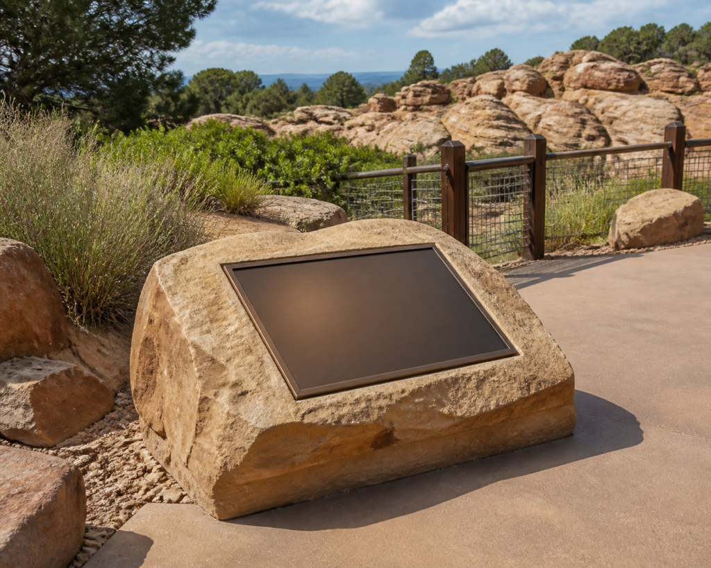 BB-116 — Interpretive Sign Boulder