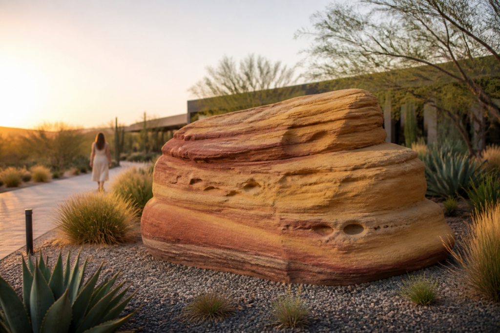 BLD-109 — Sandstone Desert Boulder