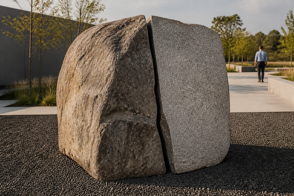BLD-117 — Split-Face Boulder