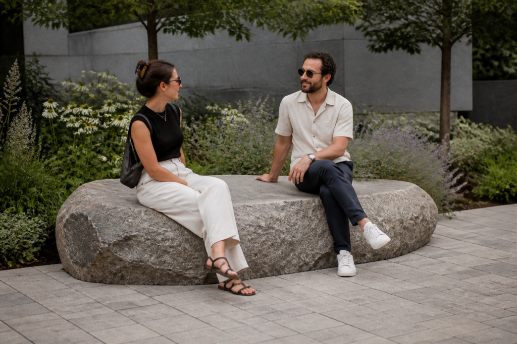 BLD-119 — Low Profile Seating Boulder