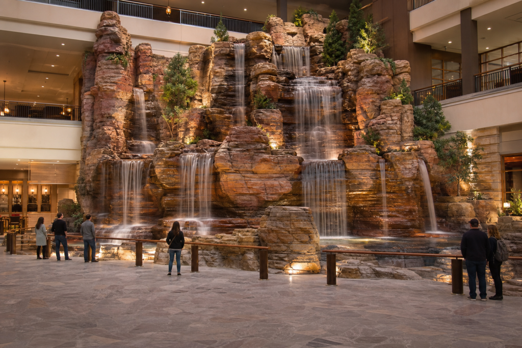 CWF-704 — Indoor Canyon Waterfall