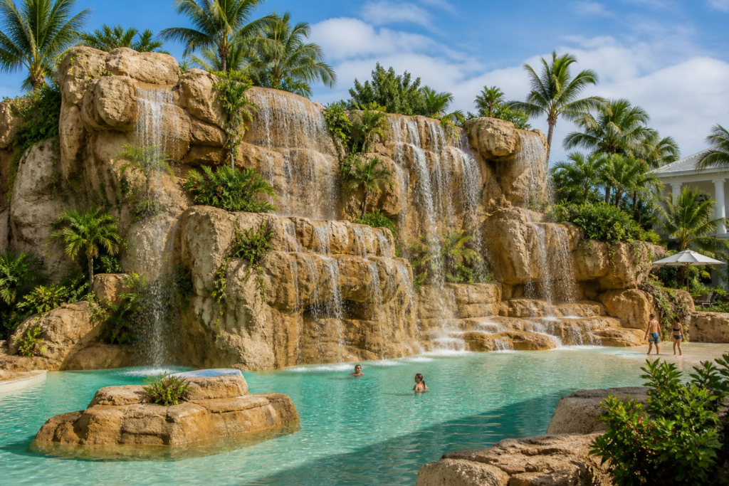CWF-706 — Resort Lagoon Waterfall