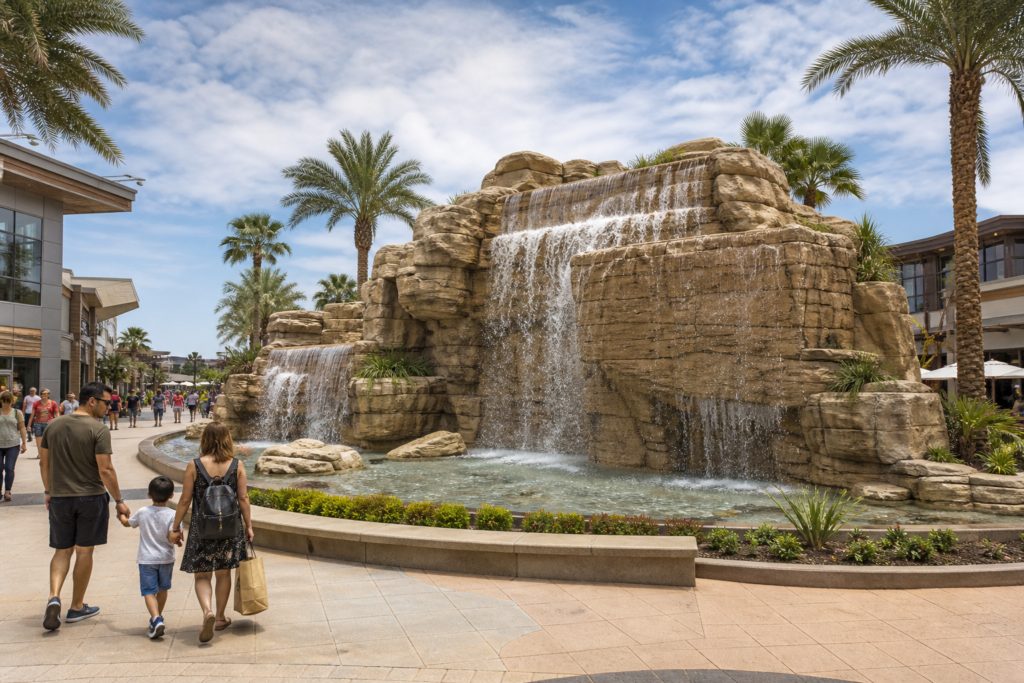 CWF-709 — Retail Center Waterfall
