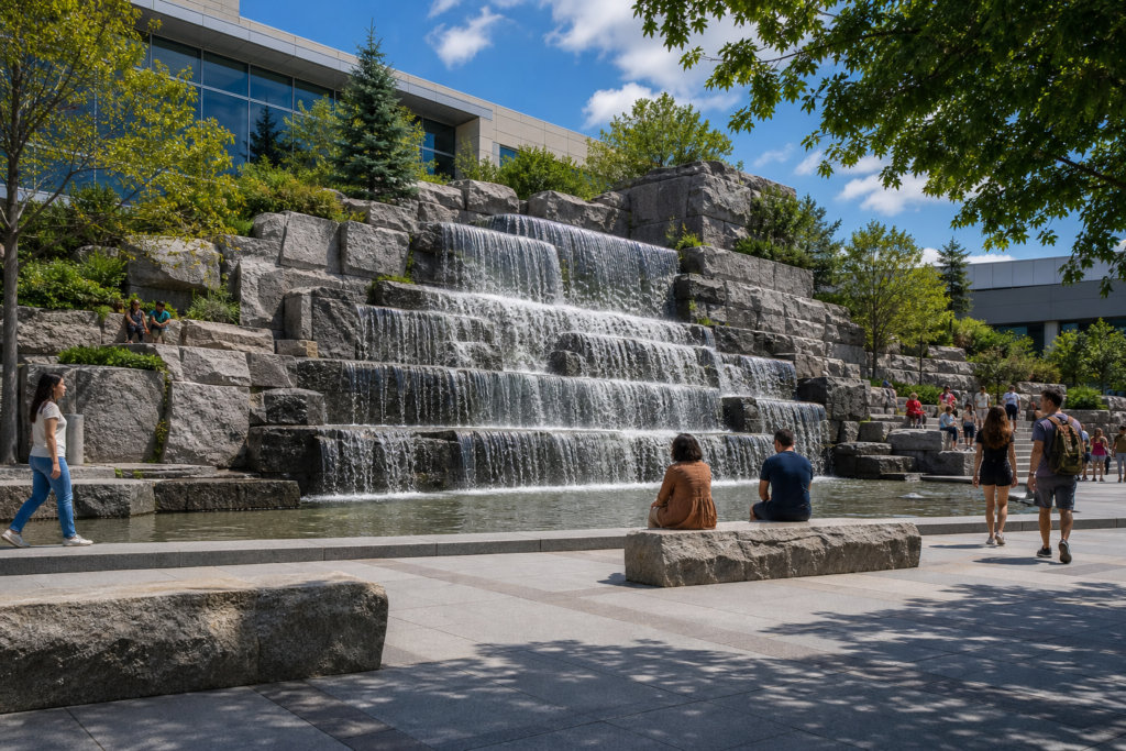 CWF-716 — Municipal Plaza Waterfall