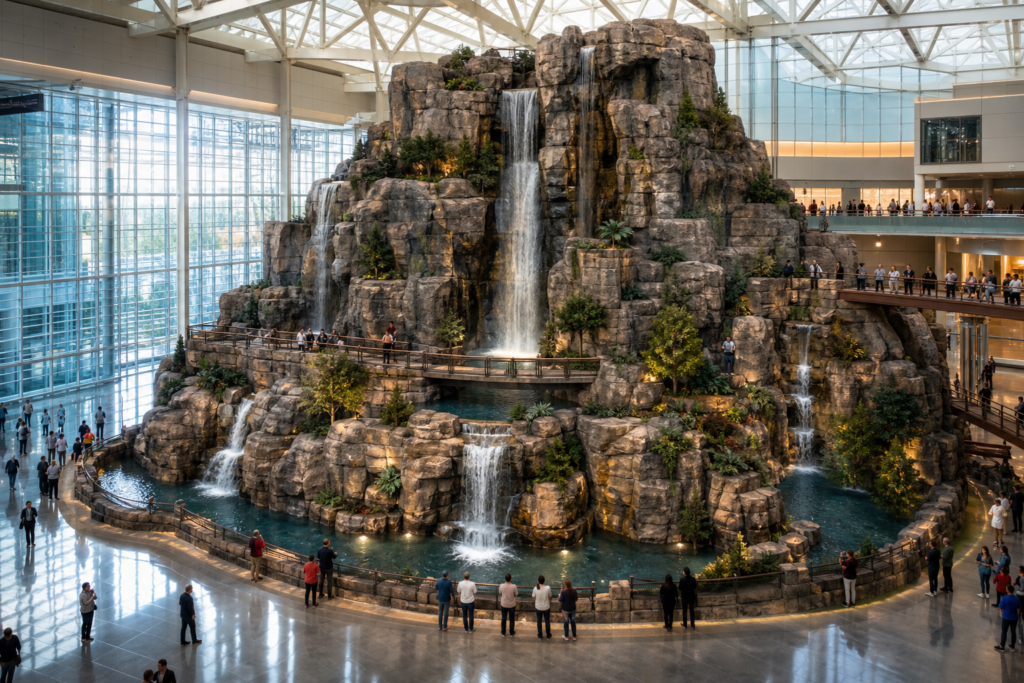 CWF-720 — Custom Commercial Water Feature
