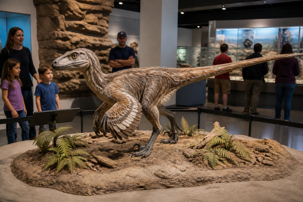 DINO-107 Velociraptor — Scientific Scale