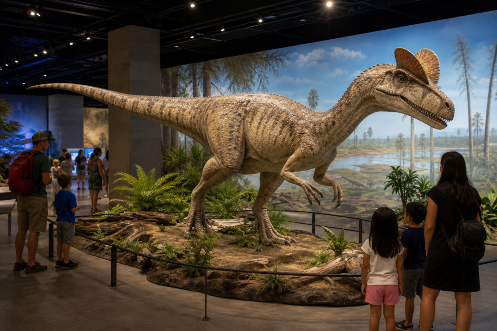 DINO-114 Dilophosaurus — Full Body