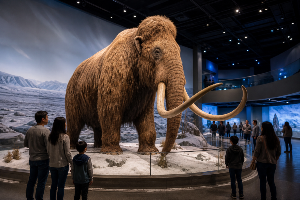 DINO-124 Woolly Mammoth — Full Body
