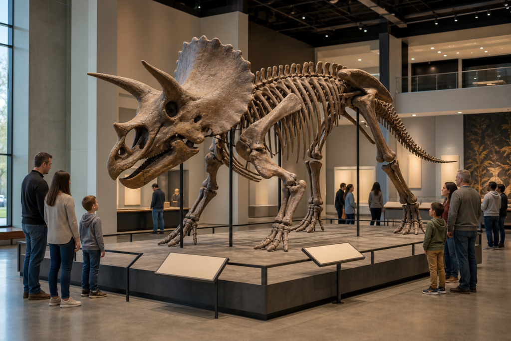 DINO-202 Triceratops Skeleton Replica