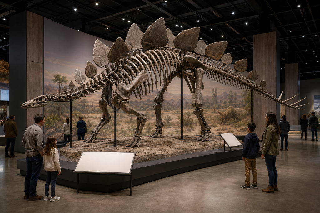 DINO-203 Stegosaurus Skeleton Replica