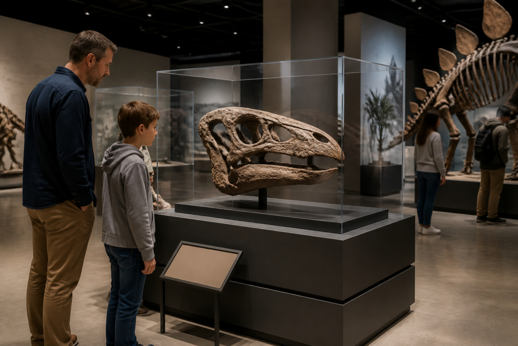 DINO-211 Stegosaurus Skull Replica