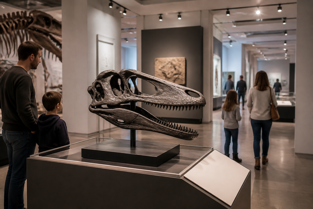 DINO-212 Raptor Skull Replica
