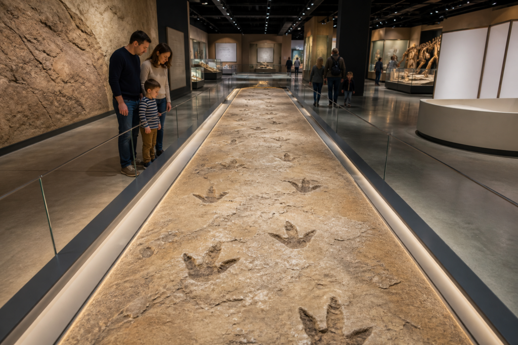 DINO-216 Dinosaur Footprint Trackway
