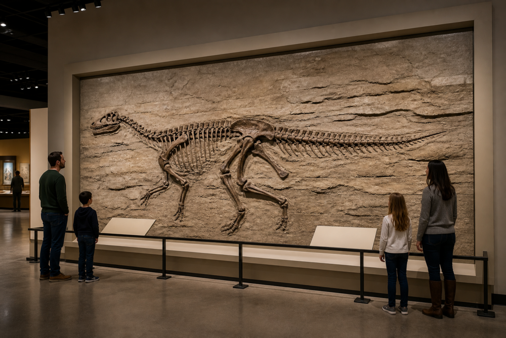 DINO-218 Fossil Wall — Medium