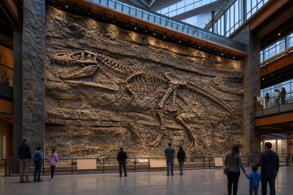 DINO-219 Fossil Wall — Grand