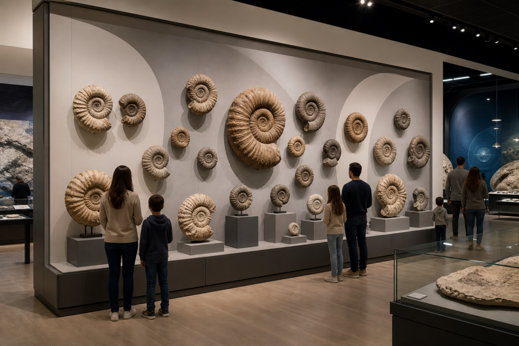 DINO-222 Ammonite Fossil Collection