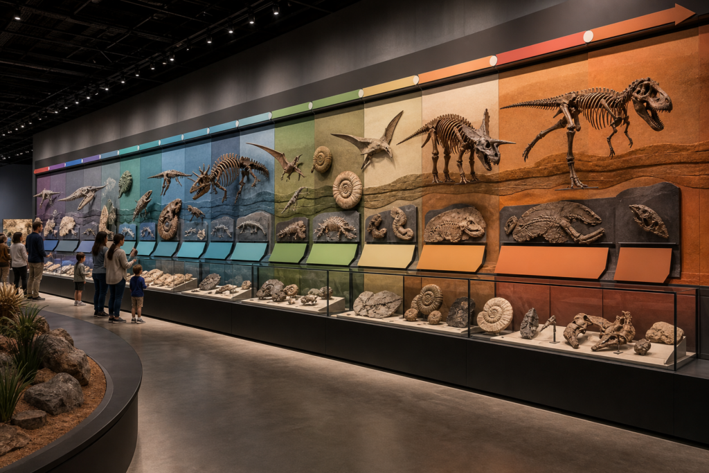DINO-223 Fossil Timeline Wall