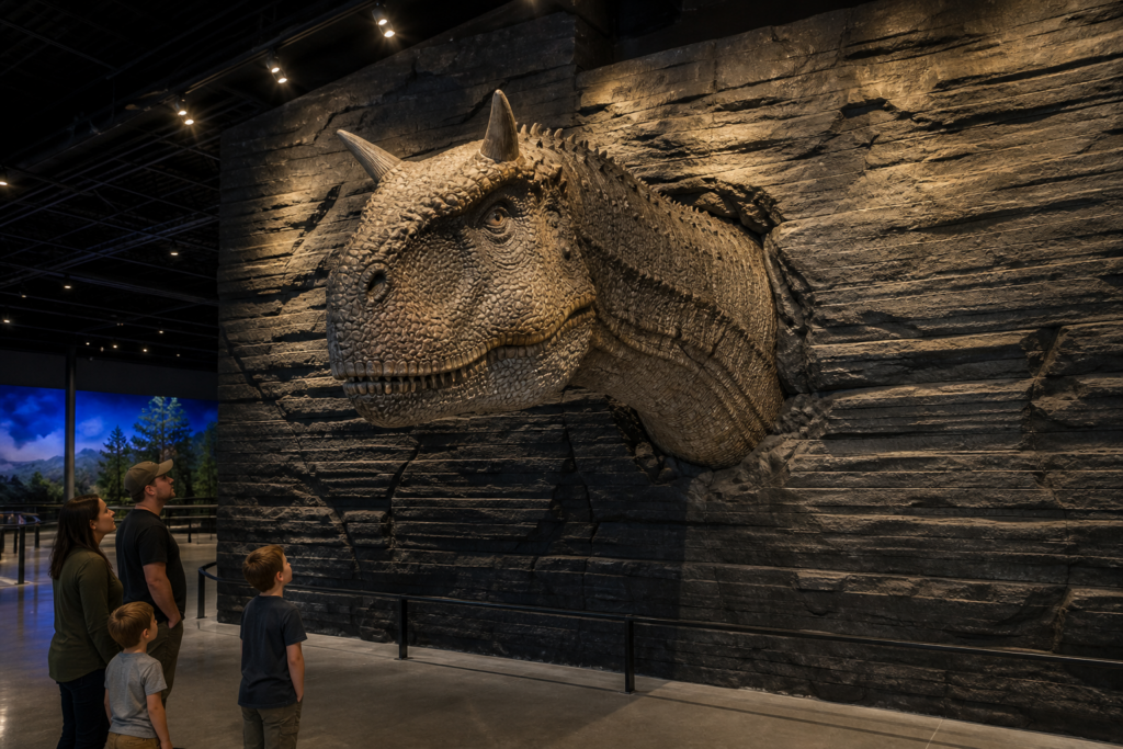 DINO-307 Carnotaurus Head Feature