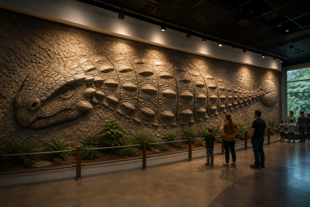 DINO-309 Ankylosaurus Head and Armor Relief