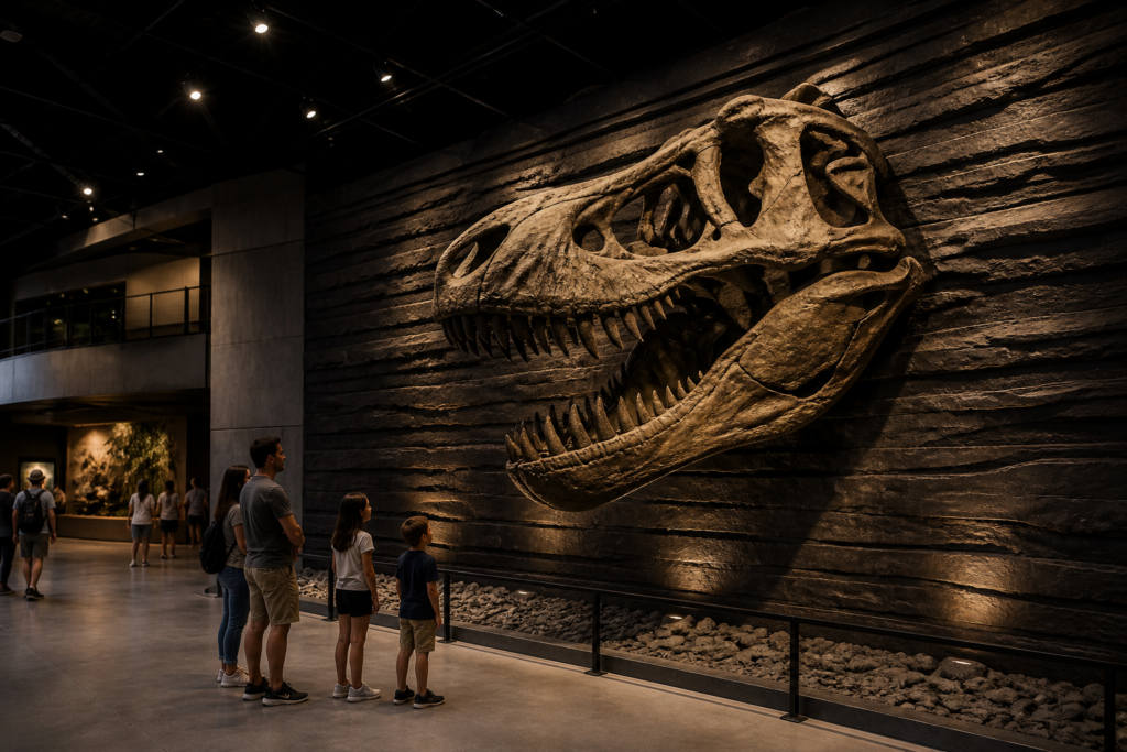 DINO-314 Fossil T. Rex Skull Wall Mount