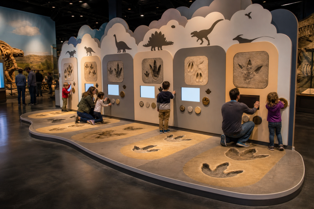 DINO-414 Trackway Identification Exhibit