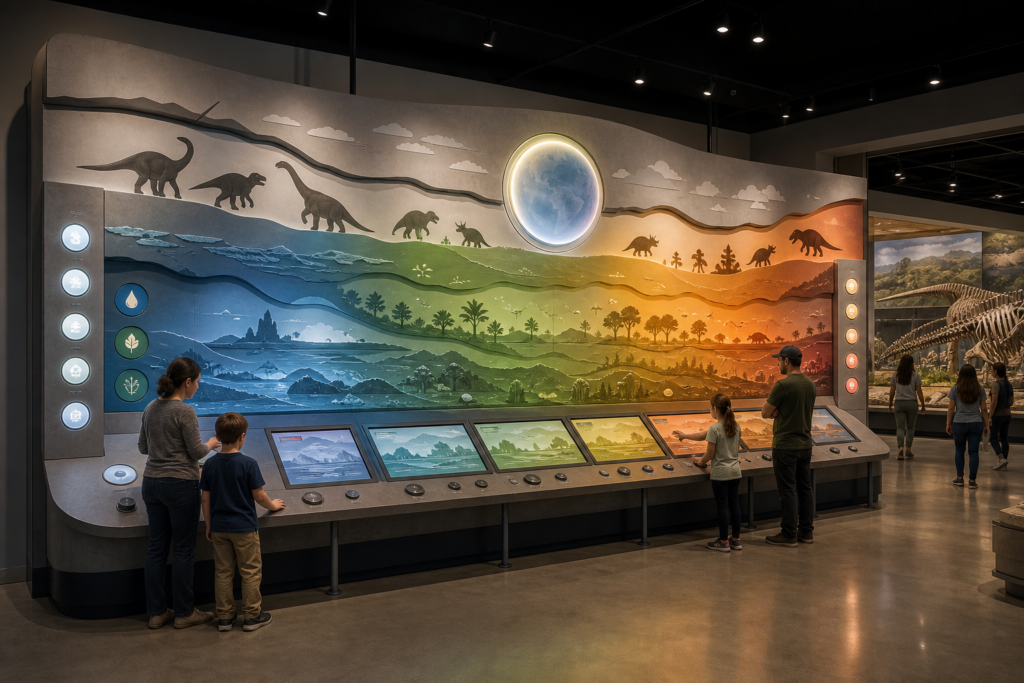 DINO-419 Dinosaur Climate Change Exhibit