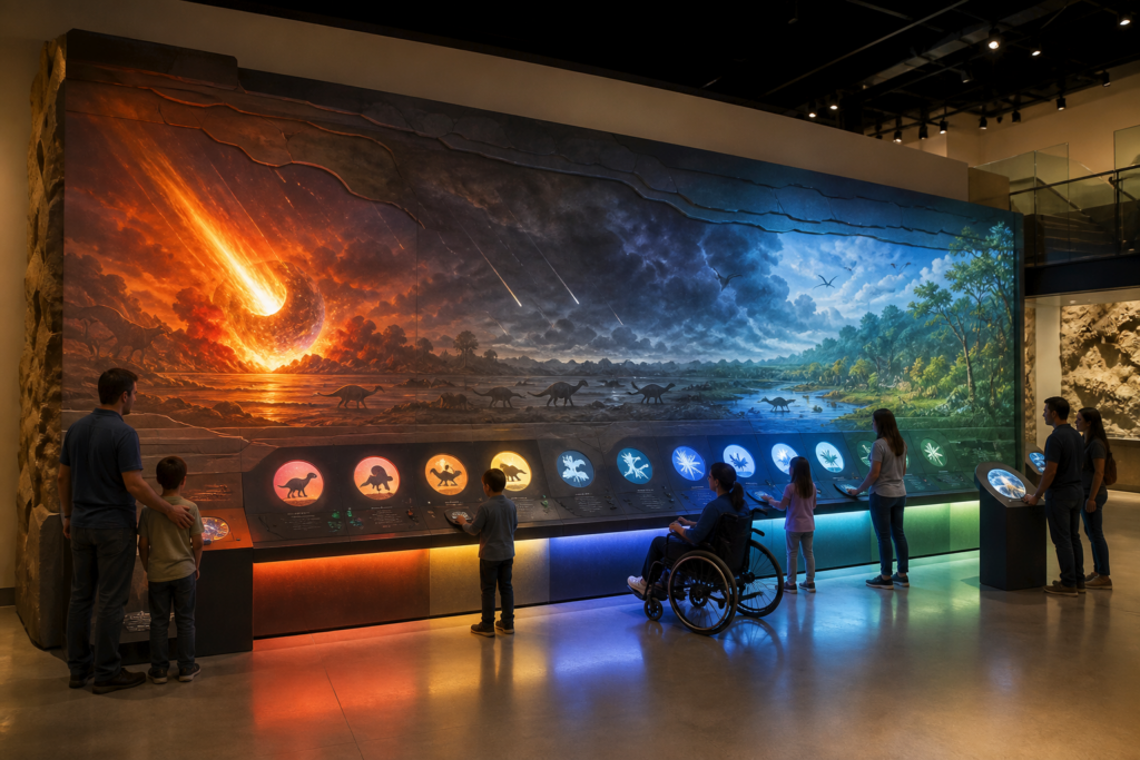 DINO-420 Extinction Event Immersive Wall