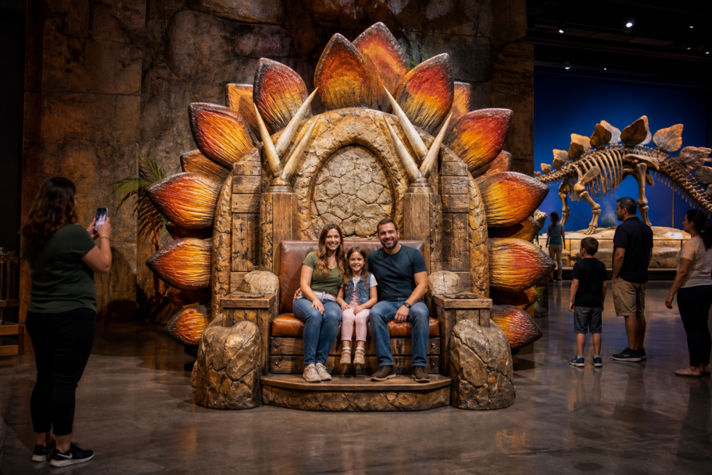 DINO-506 Stegosaurus Spike Throne