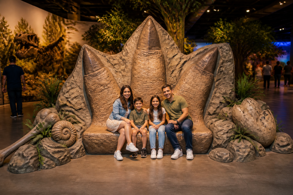DINO-514 Dinosaur Foot Bench