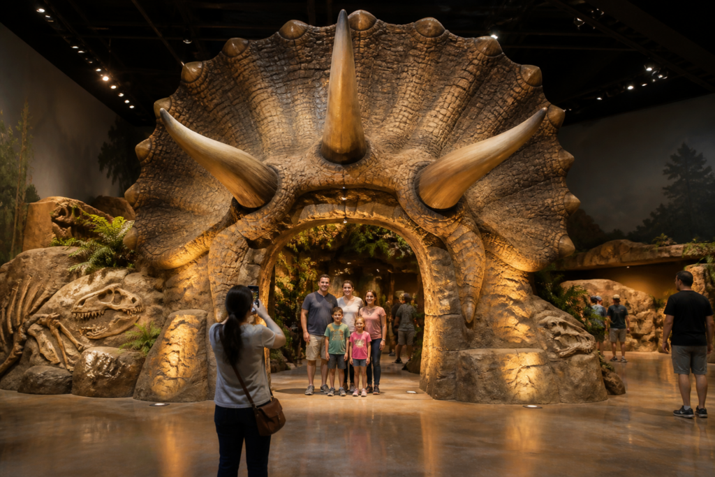 DINO-518 Triceratops Horn Portal