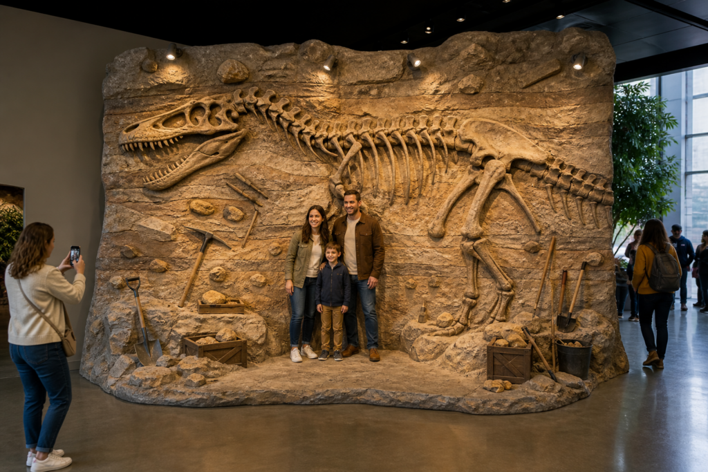 DINO-519 Fossil Dig Photo Wall