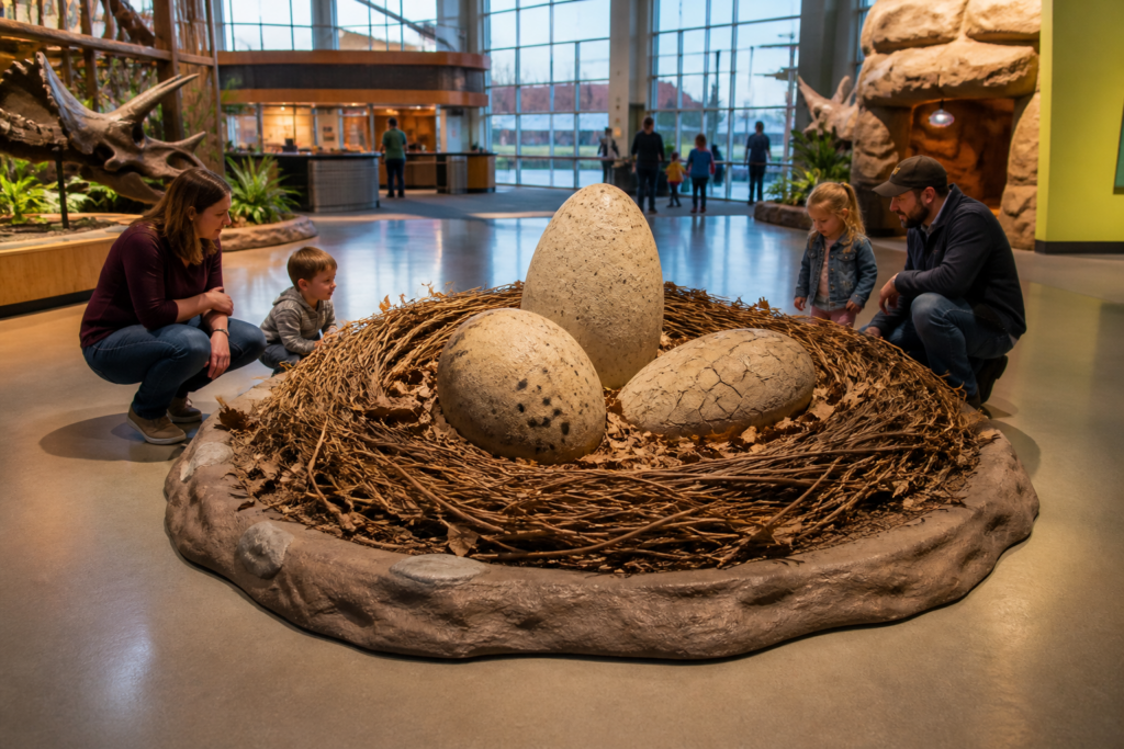 DINO-605 Three-Egg Nest
