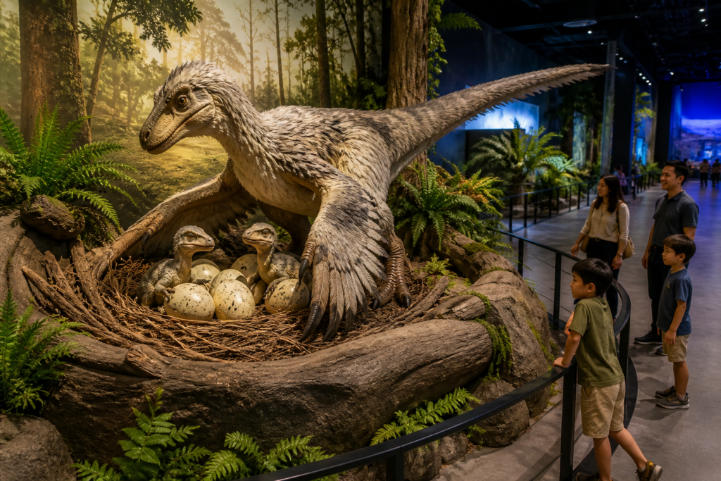 DINO-613 Nest Protection Scene