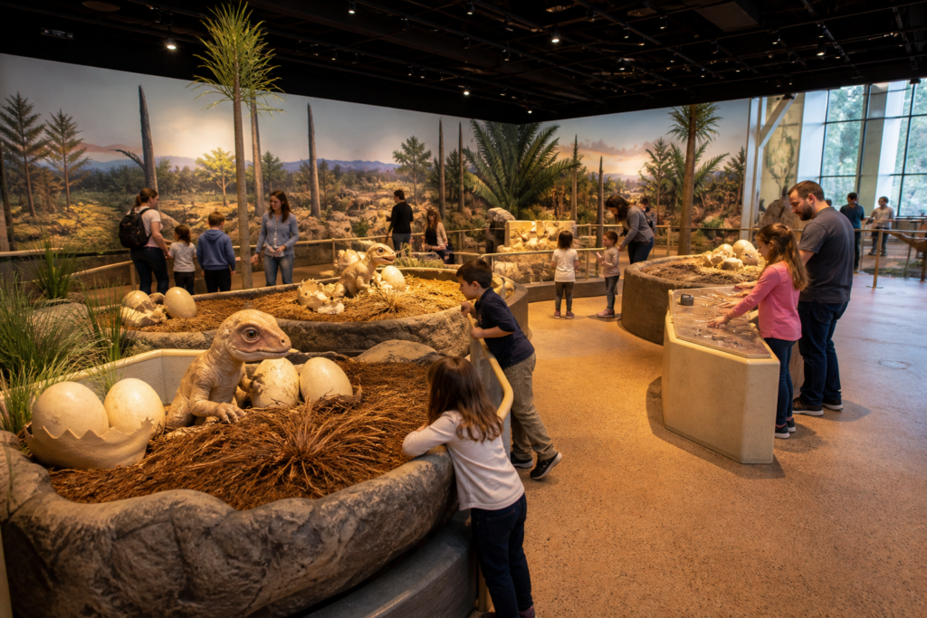 DINO-615 Dinosaur Nursery Exhibit