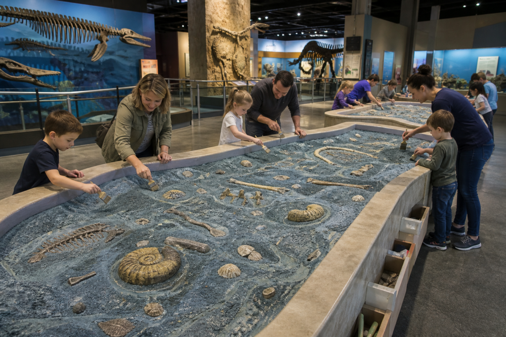 DINO-707 Marine Fossil Excavation Bed