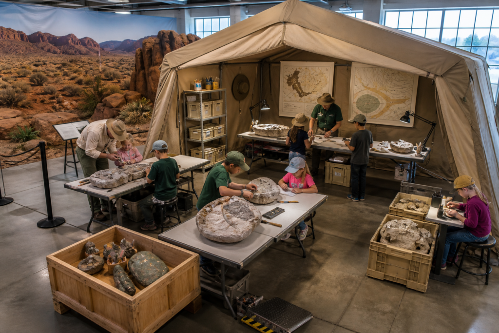 DINO-709 Paleontologist Field Tent