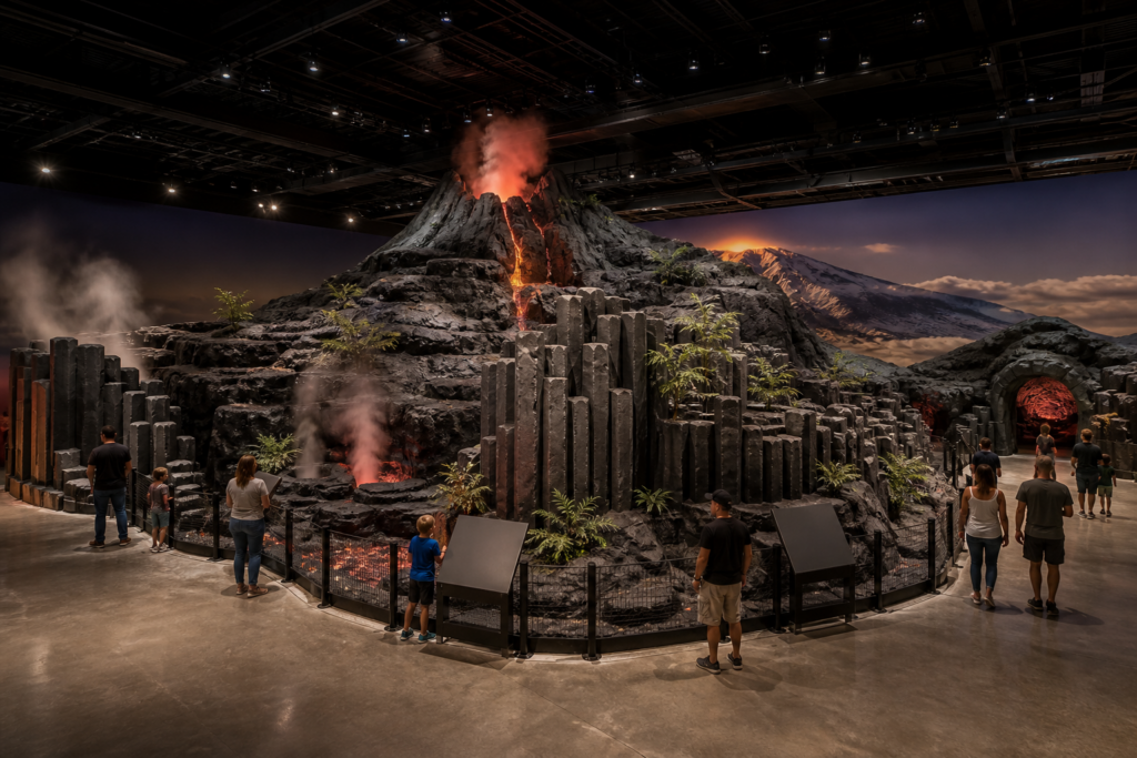 DINO-805 Volcanic Landscape Environment