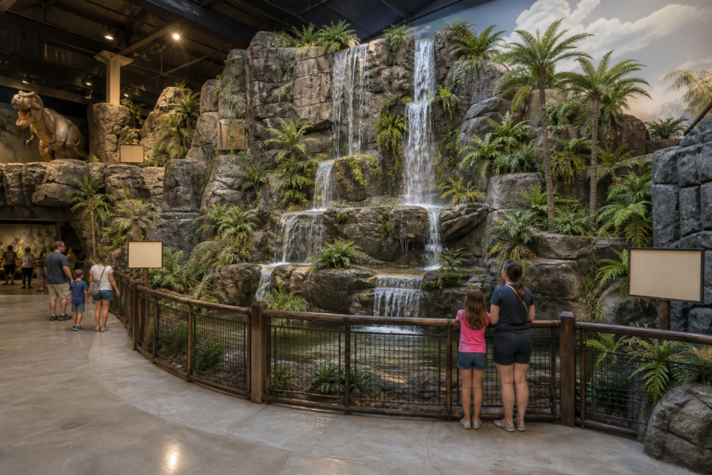 DINO-807 Jurassic Waterfall Environment