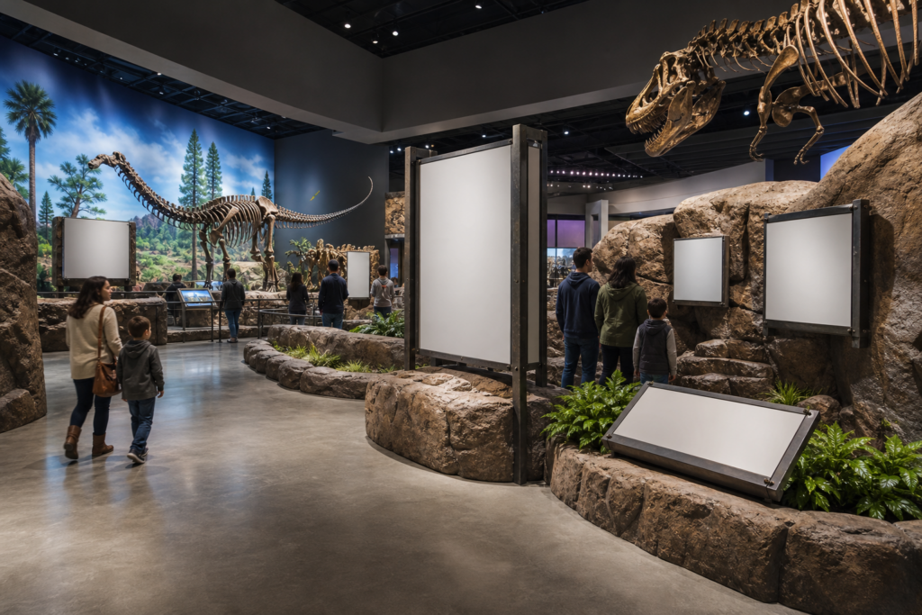 DINO-818 Dinosaur Exhibit Signage System