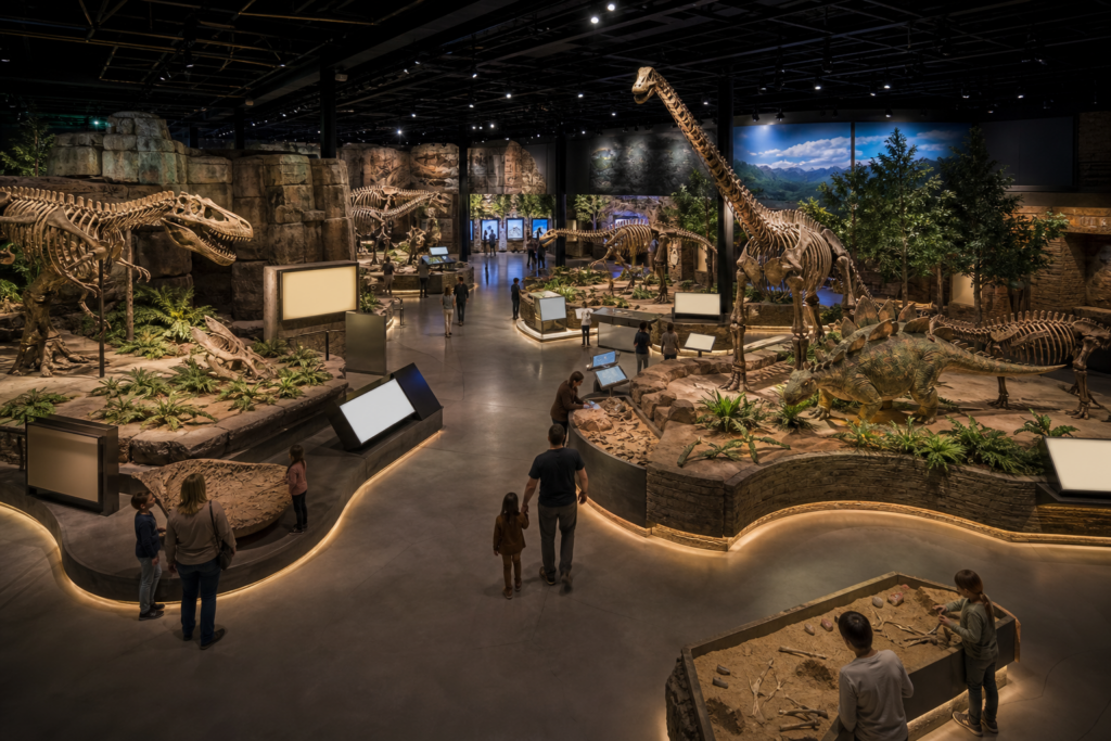 DINO-820 Complete Dinosaur Gallery Environment