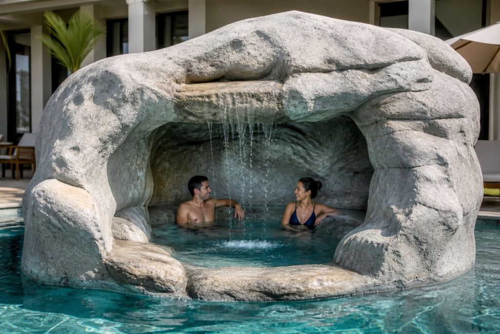MPG-202 — Two-Person Pool Grotto