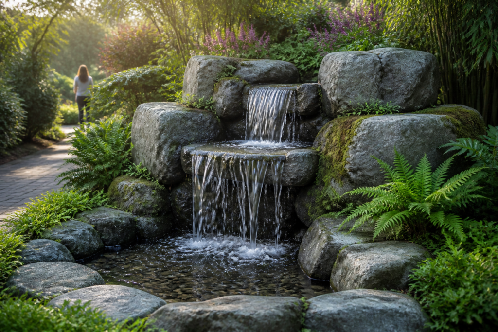 MWF-201 — 3' Garden Waterfall